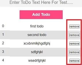 Second and fourth todo